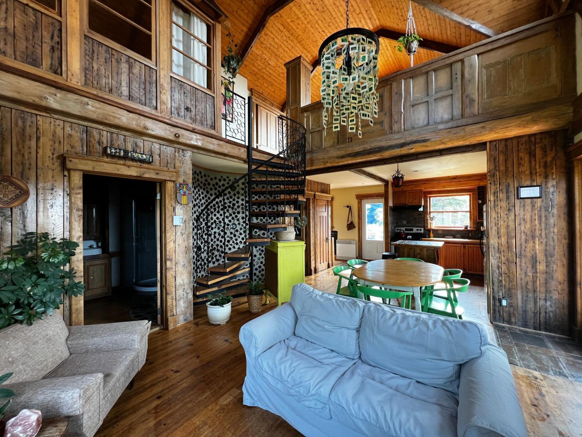 Chalet Epicea Sainte Anne-des-Chênes Buitenkant foto