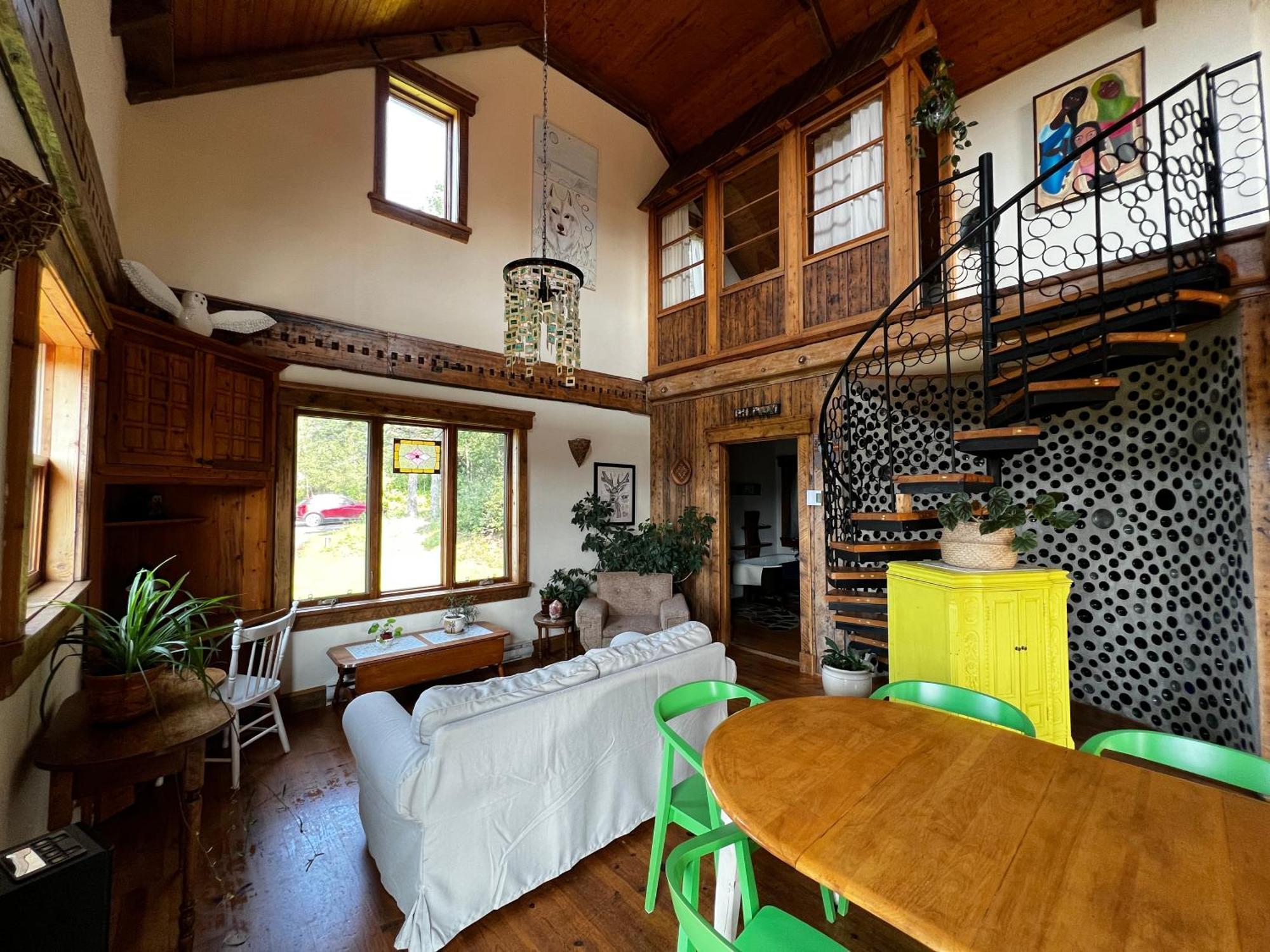 Chalet Epicea Sainte Anne-des-Chênes Buitenkant foto