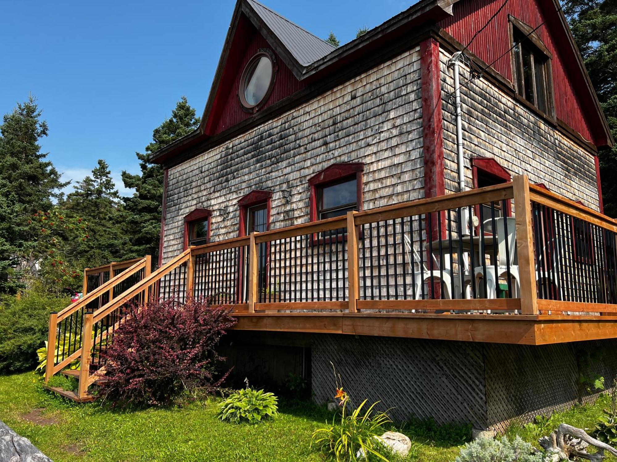 Chalet Epicea Sainte Anne-des-Chênes Buitenkant foto